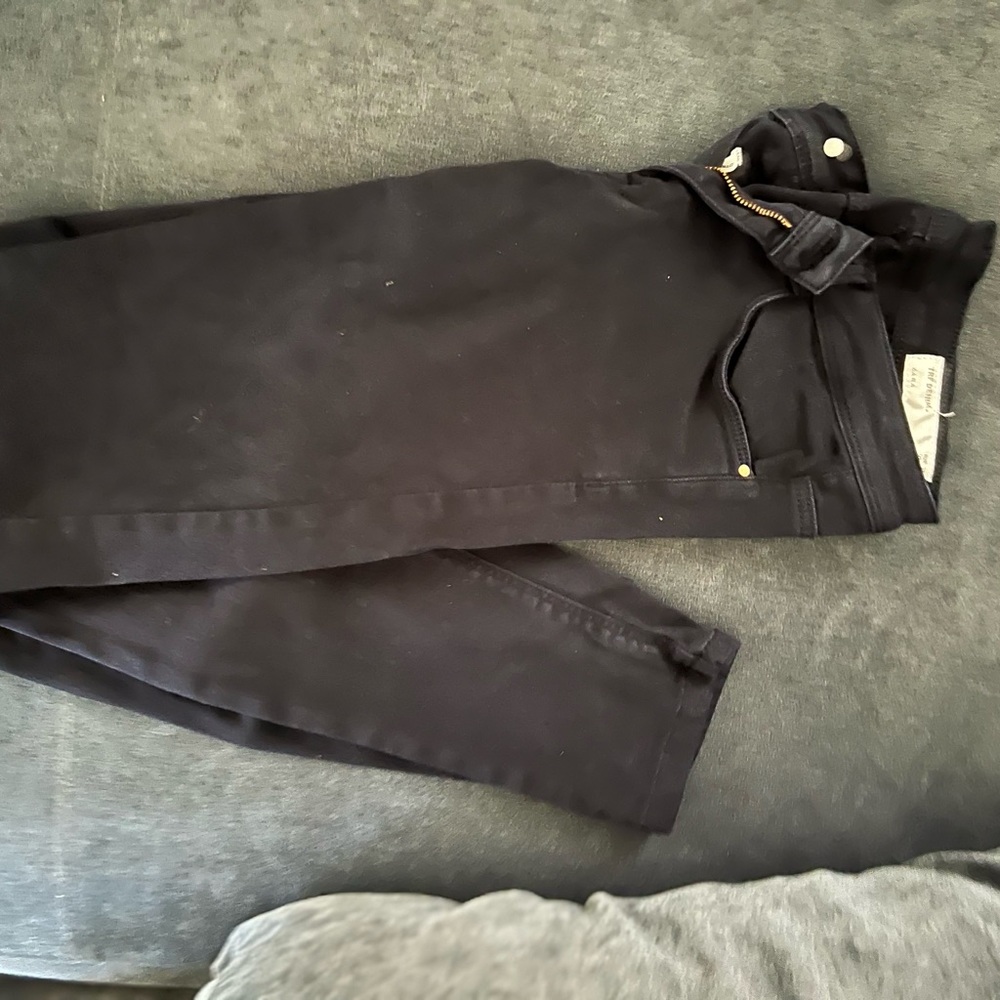 Zara dark blue skinny jeans